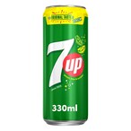 Buy 7 Up Carbonated Soft Drink 330ml in Kuwait