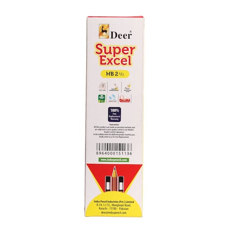 Deer Super Excel HB 2 12 Pencil