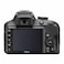 كاميرا ديجتال DSLR من نيكون، مع عدسة VR من 18-55 ملم، 24.2 ميجابيكسل، اسود - D3400