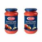 Buy Barilla Napoletana Pasta Sauce With Italian Tomato And Basil 400g Pack of 2 in UAE