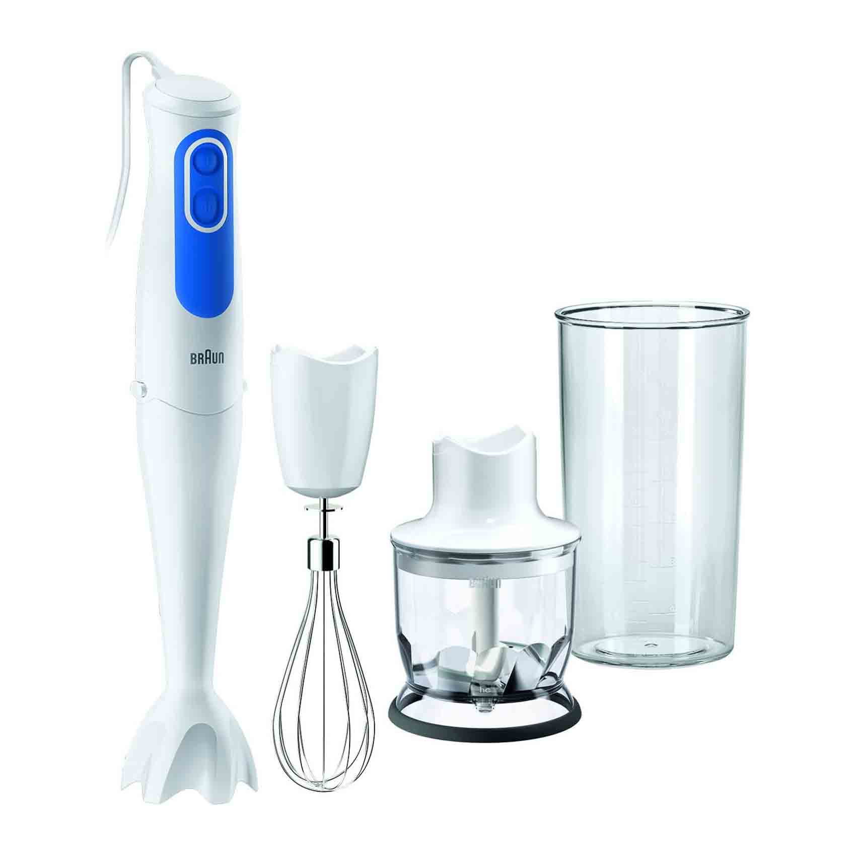 Buy Braun BRMQ3025WH Multi Quick Hand Blender 700W White/Blue - Main Image