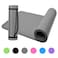 Generic-10mm Thick Yoga Mat Non-Slip Exercise Mat Pad with Carrying Strap and Mesh Bag for Home Gym Fitness Workout Pilates