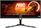 AOC U34G3XM 34&quot;W VA WQHD Monitor, 3440 &times; 1440 @ 144Hz Adaptive-FreeSync, 2xHDMI+Display Port, 100x100mm VESA, Height Adjustable, USB Hub, HDR10, Height Adjustable