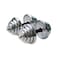 Chrome Dumbbell Set 30kg Silver