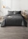 Parry Life 8 Pieces Set Includes 1 Comforter 260 x 240cm 2 Pillow Covers 2 Shawms 1 Bedsheet 2 Cushions