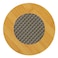 Royalford Bamboo Square Heat Pad, Rf10245, Natural Bamboo, Antibacterial, Non-Slip, Kitchen Table Pad For Hot Pans, Placemat Pads, Key Tray, And Bar Service Mat