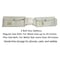 2-Piece Ihram Towel Set for Men with Regular Size Belt for Waists up to 34 Inches - Non-Stitched Umrah Towel, Pure White Hajj Towel, 82x42 Inches, 1.4 Kg