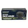 Medishield Disposable Face Mask Black 3 Ply 50 PCS