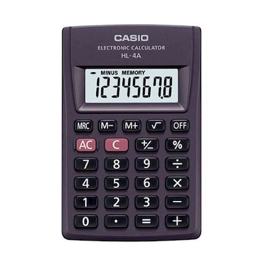 Buy Casio HL-4A Electronic Calculator Large Display Digits