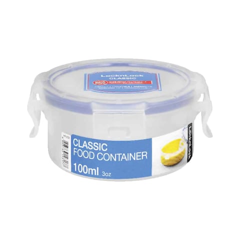 Lock and Lock Round Container - 100ml - Clear