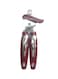 Generic Steel Bottle Opener Butterfly - Silver/Red