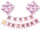 Party Propz 7 Pcs Happy Birthday Printed Balloons Combo Set For Girls Birthday Decoration/Birthday Party Supplies For Girls
