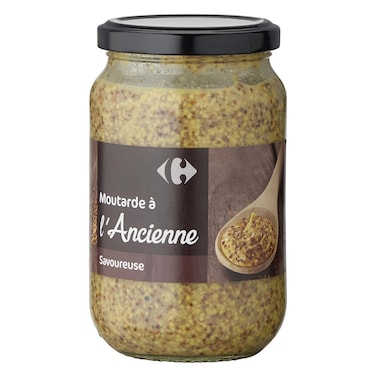 Carrefour Mustard Old Style 350GR