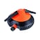 Claber Aqualux 2000 Rotating Sprinkler Black/Orange