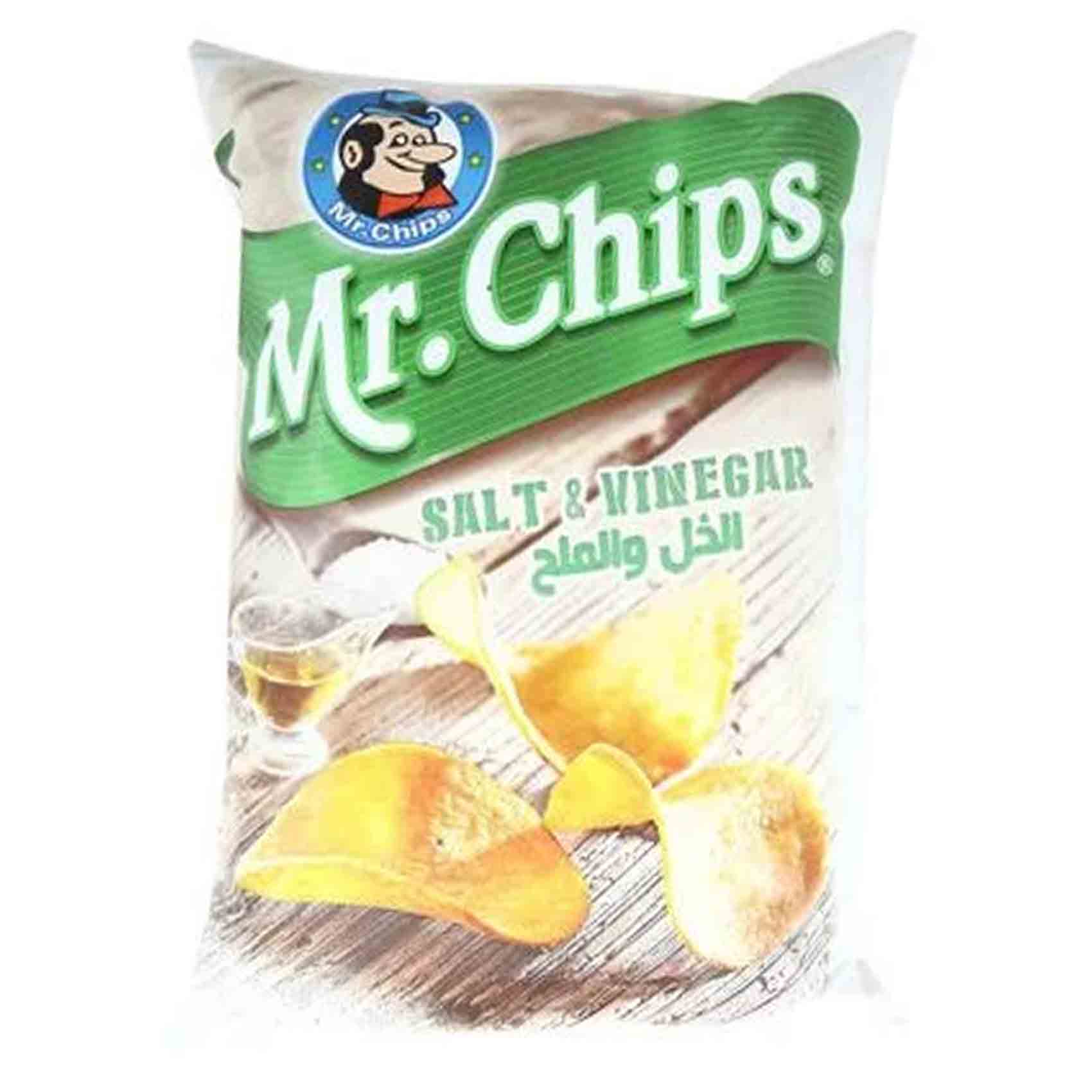 Mr.Chips Potato Salt And Vinegar Flavor 140 Gram