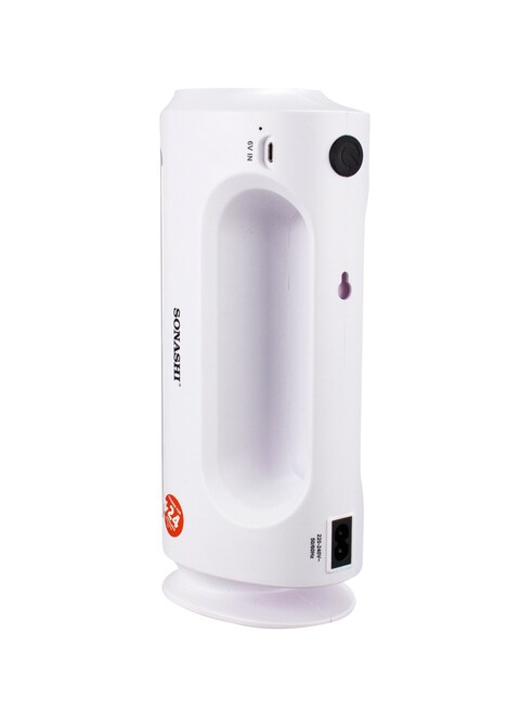 Sonashi Rechargeable LED Lantern With Torch SEL-706N White