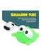 Moon Bath Farm Animals Toy Set Floating Barnyard Bathtub For Toddlers, 16.5 X 5 X 19cm