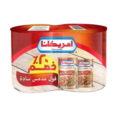 Americana Plan Foul - 400 Gram - 2 Pieces