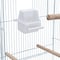 Egardenkart® Roof Top Large Bird cage with Rolling Stand for Cockatiel Sun Conure Parakeet (White)