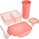 Flamingo Lunch Box With Bottle Set, Pink, FL5405PLB