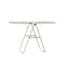 Home Pro Stainless Steel Cloth Dryer Silver 16m