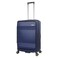 National Geographic Lodge 4 Double Wheel Hard Casing Luggage Trolley 79cm Navy Blue