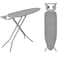 Ironing Board, Heat Resistant Iron Board With Steam Iron Rest, Foldable Ironing Stand Structure 110cm x 34 cm