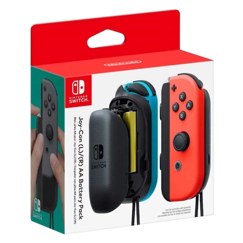 Nintendo Switch Joy-Con Controller AA Battery Pack Pair Set