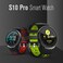 KKmoon - SENBONO S10Pro Smart Watch Round Full Touch Color Screen IP67 Waterproof Call Reminder Pedometer Sleep Analysis Heart Rate Fitness Blood Pressure Monitoring Multiple Sports Modes Smartwatch Couple