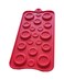 Four Hole Rimmed Button Flexible Silicone Mould for Crafts, Jewelry, Sewing, Scrapbooking, Resin, Polymer Clay, Epoxy Casting