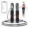 RENPHO Smart Jump Rope, Fitness Speed Skipping Rope with APP Data Analysis, Adjustable Counting Digital Workout Jump Ropes for Gym Crossfit, Jumping Rope Counter for Exercise for Men Women Kids Girls