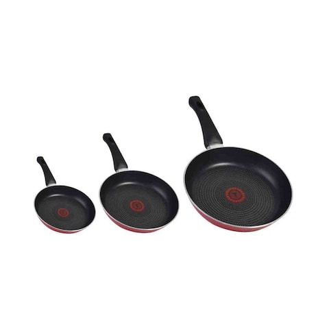 Tefal Minute Fry Pans Set - 3 Pans