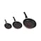 Tefal Minute Fry Pans Set - 3 Pans