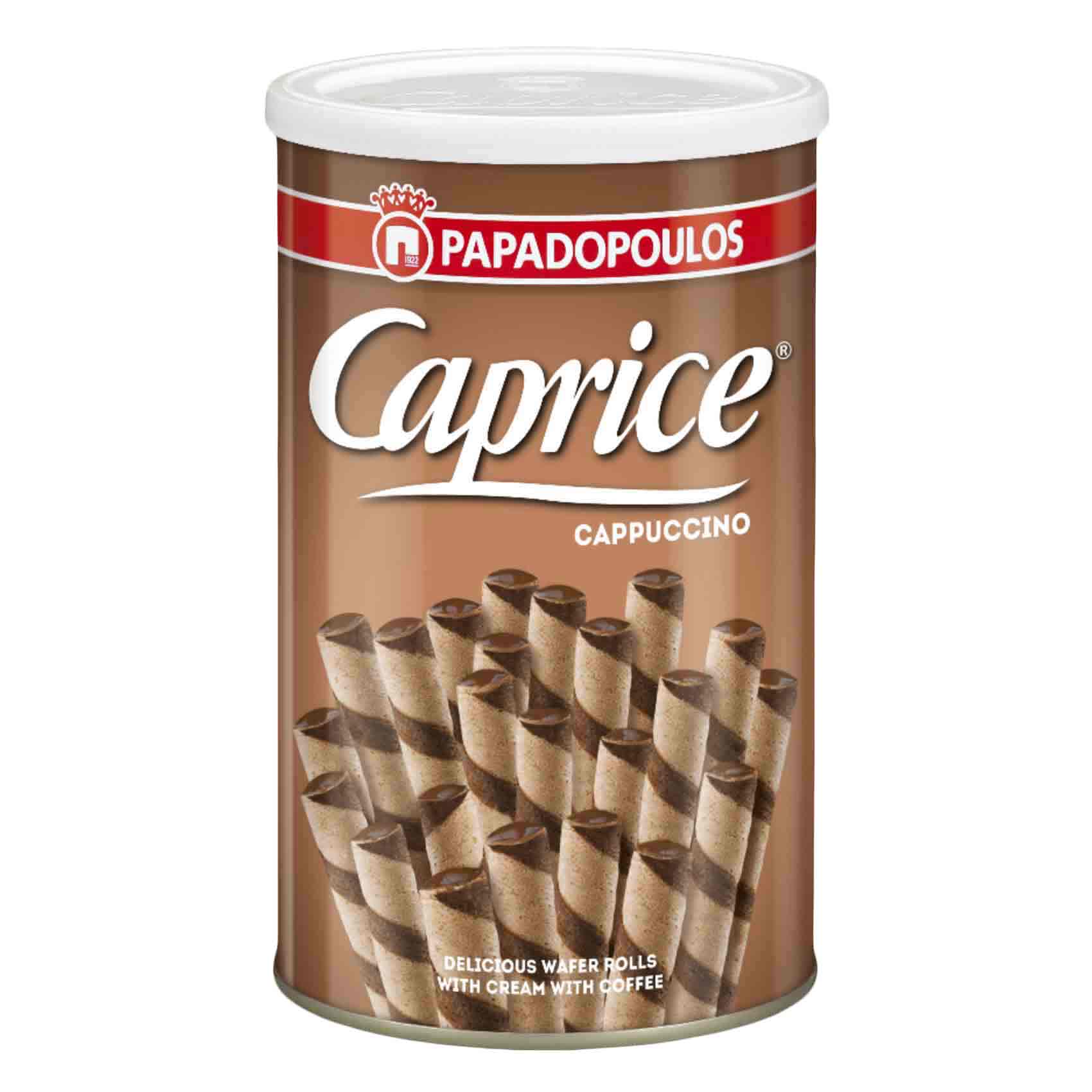Buy Caprice Cappuccino Wafer Rolls 250 gr Online | Carrefour