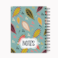 Loud Universe Hardcover Notebook Notes Floral Green Spiral Notebook with Premium High Quality Paper A5 Size