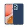 Soft Silicone Blue Case Cover For Samsung Galaxy A72 5G
