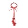 Red Bell Cluster Decoration 45x4cm