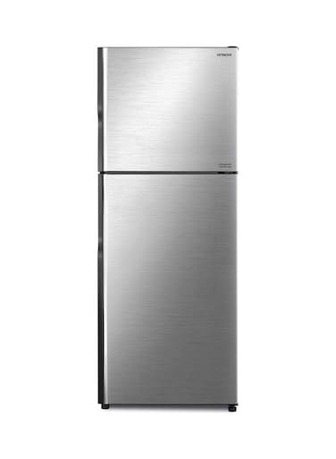 Hitachi Double Door Inverter Refrigerator, R-VX440PS9K BSL, Silver (Installation Not Included)