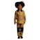 Mad Fire Fighter Profession Themed Costume L 83344 Brown