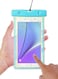 Margoun - Waterproof Pouch For Samsung Mobile Blue/Clear