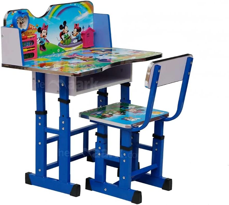 Karnak Kids Study Table &amp; Chair, Baby Study Chair &amp; Desk For Home, School, Classroom, Kst15 (Random Print)