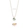 Aiwanto Girl's Necklace with Small Ring Necklace for children's Christmas Thanks Giving Gift for Kid's