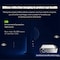 Wownect T6 Wifi LED Projector Wireless With 100&quot; 4K Screen, 3500 Lumens [ Wireless Mobile Cast ] Home Theater Outdoor Gaming Projector HD 1080P, Upto 200&#39;&#39; Screen Size