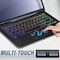 Touch Case With Keyboard For Samsung Galaxy Tab A9 Plus 11&quot;, 2023, Multi-Touch Trackpad -Detachable Wireless-Pen Holder Tablet Keyboard Cover For Samsung Tab A9+