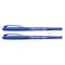 PILOT BALL PEN FINE 2PC BLUE