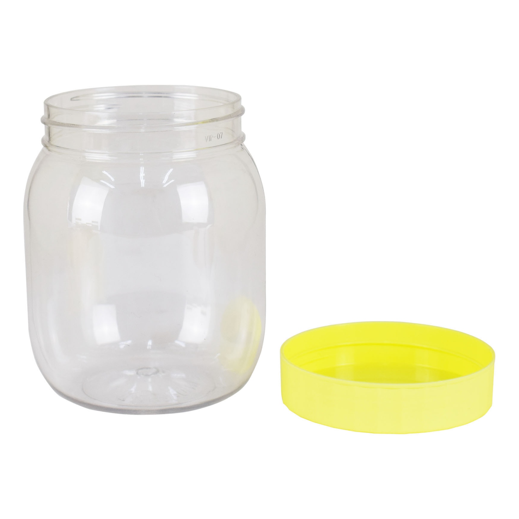 Windcera Pet Jar Clear/Yellow 1L