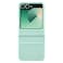 Samsung Vegan Leather Flap Case Cover for Galaxy Flip6 Mint