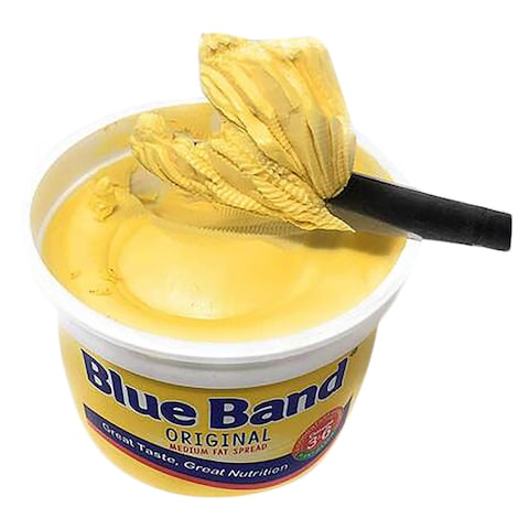 Blue Band Roots 3 Medium Margarine Fat Spread 1kg x Pack of 12