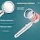 SHOWAY Handheld Shower Head, Handheld Turbocharged Fan Shower Head, Shower Head, High Pressure Water Saving, Pause Button, Filter Element, Rotate 360 Degrees, Adjust the Water Volume, Easy to Install