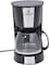 Mebashi ME-DCM1004 Drip Coffee Maker, 900W, Black/Silver/Clear